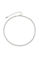 Blair Silver Rhinestone Tennis Necklace