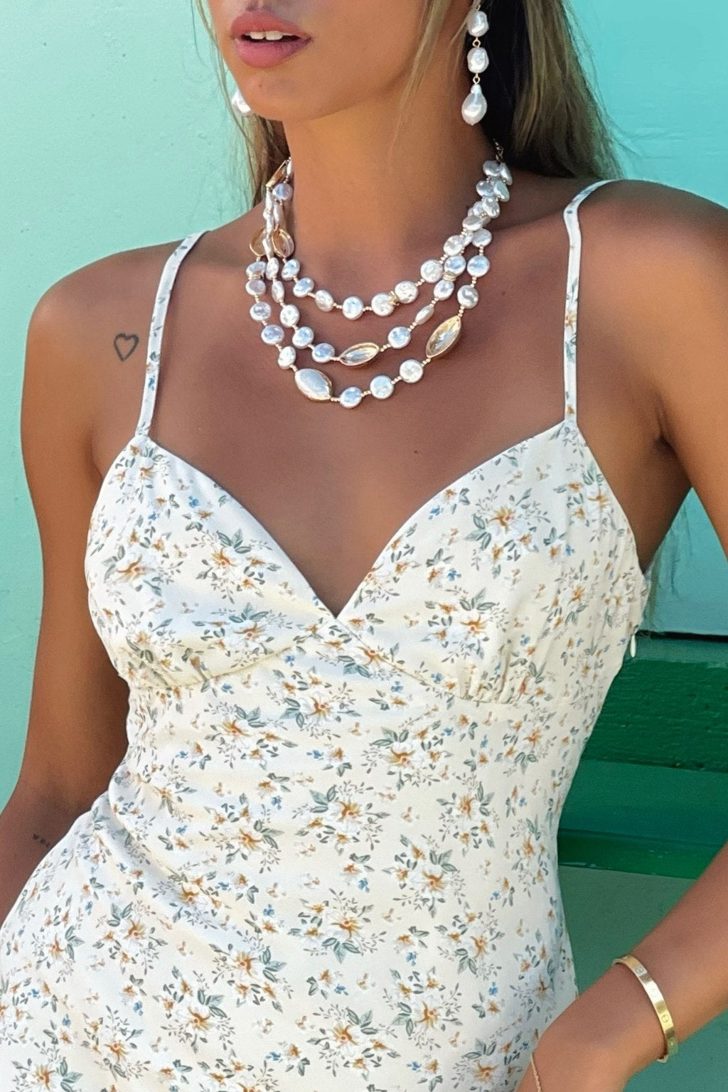 Cortez Freshwater Pearl Layered Necklace