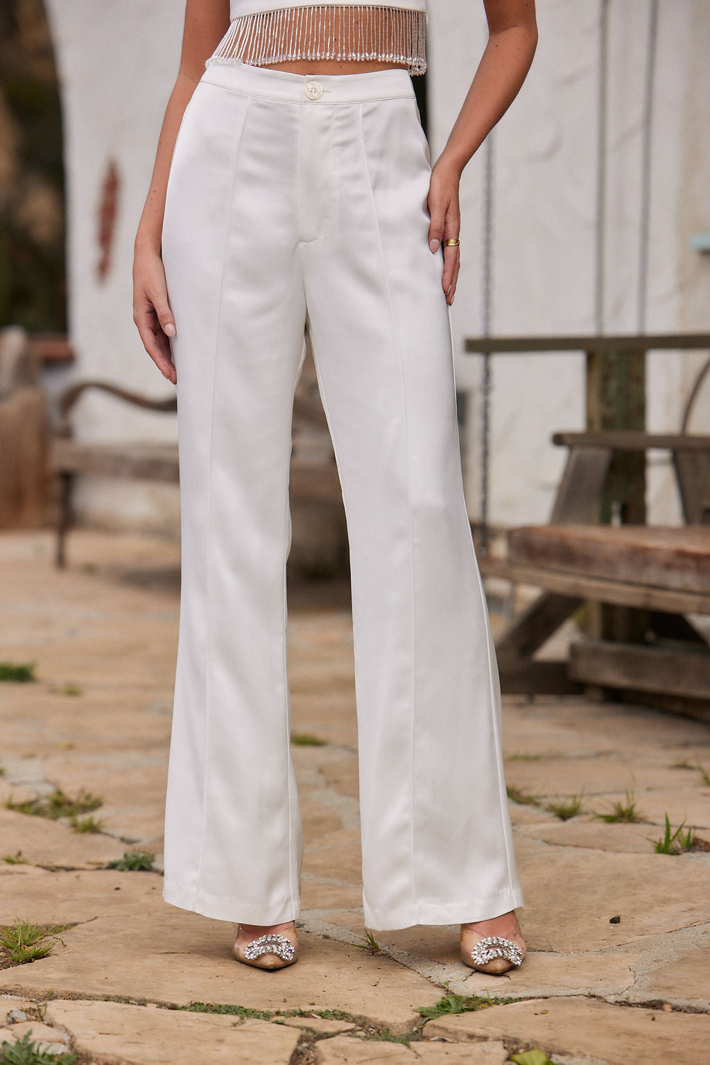 Bhumika Fashions Regular Fit Women White Trousers - Buy Bhumika Fashions  Regular Fit Women White Trousers Online at Best Prices in India |  Flipkart.com