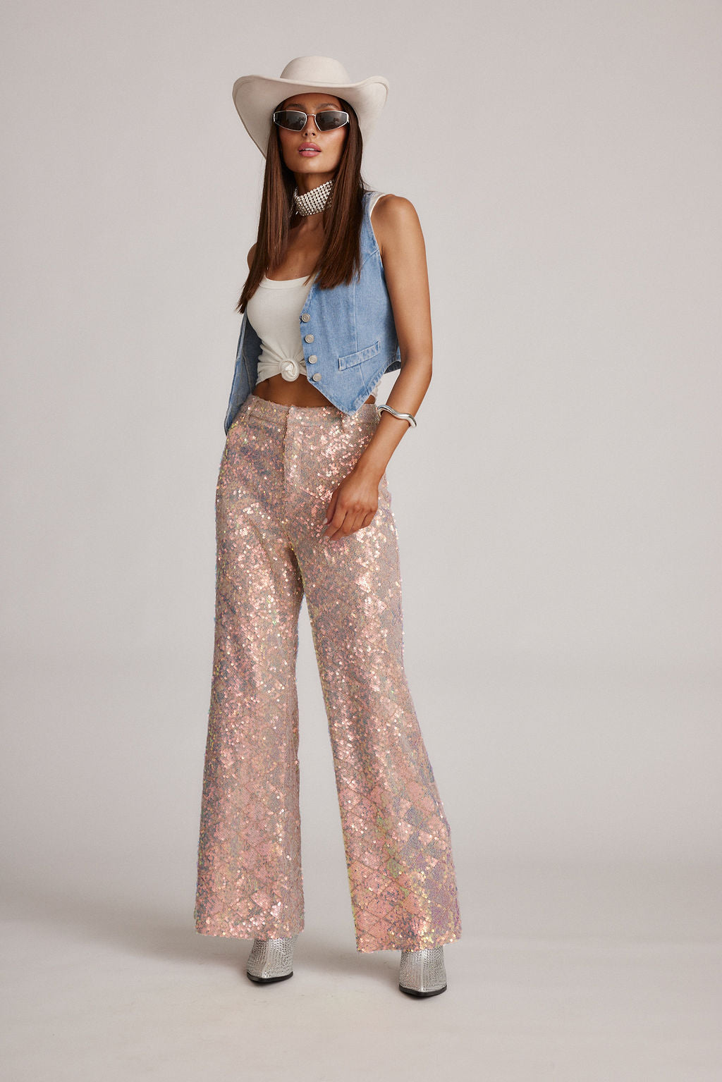 Mermaid sequin outlet pants