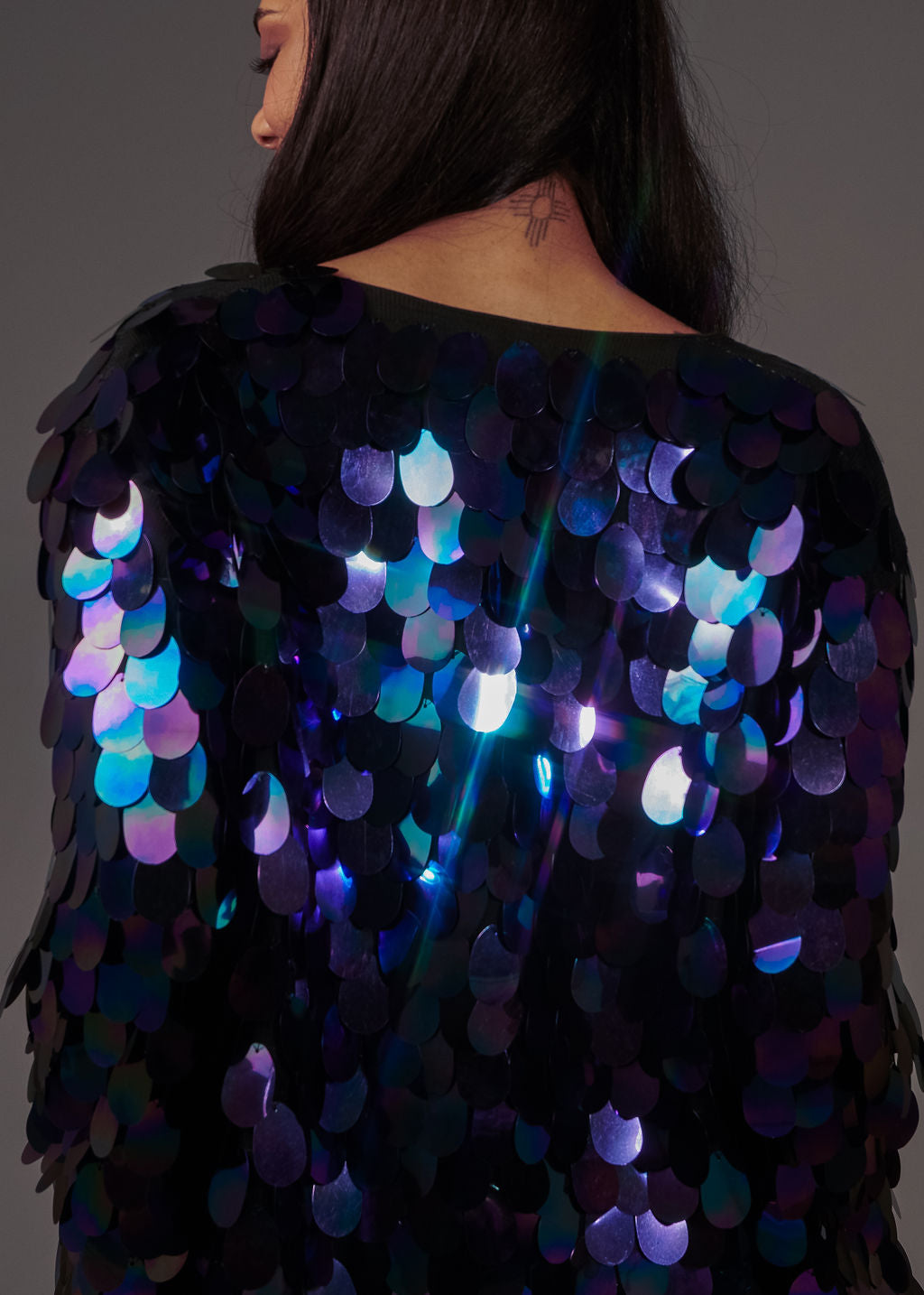 Large disc hotsell sequin jacket