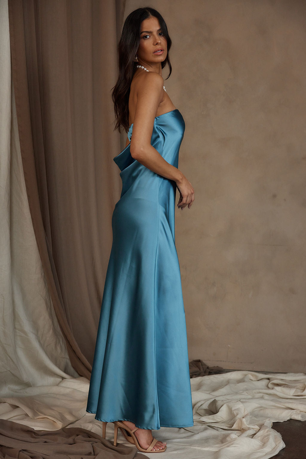 Odessa Strapless Maxi Dress